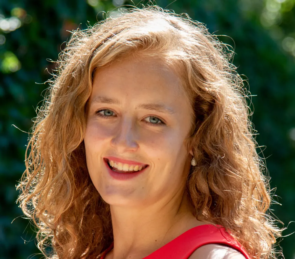 Portret van Eveline Staut